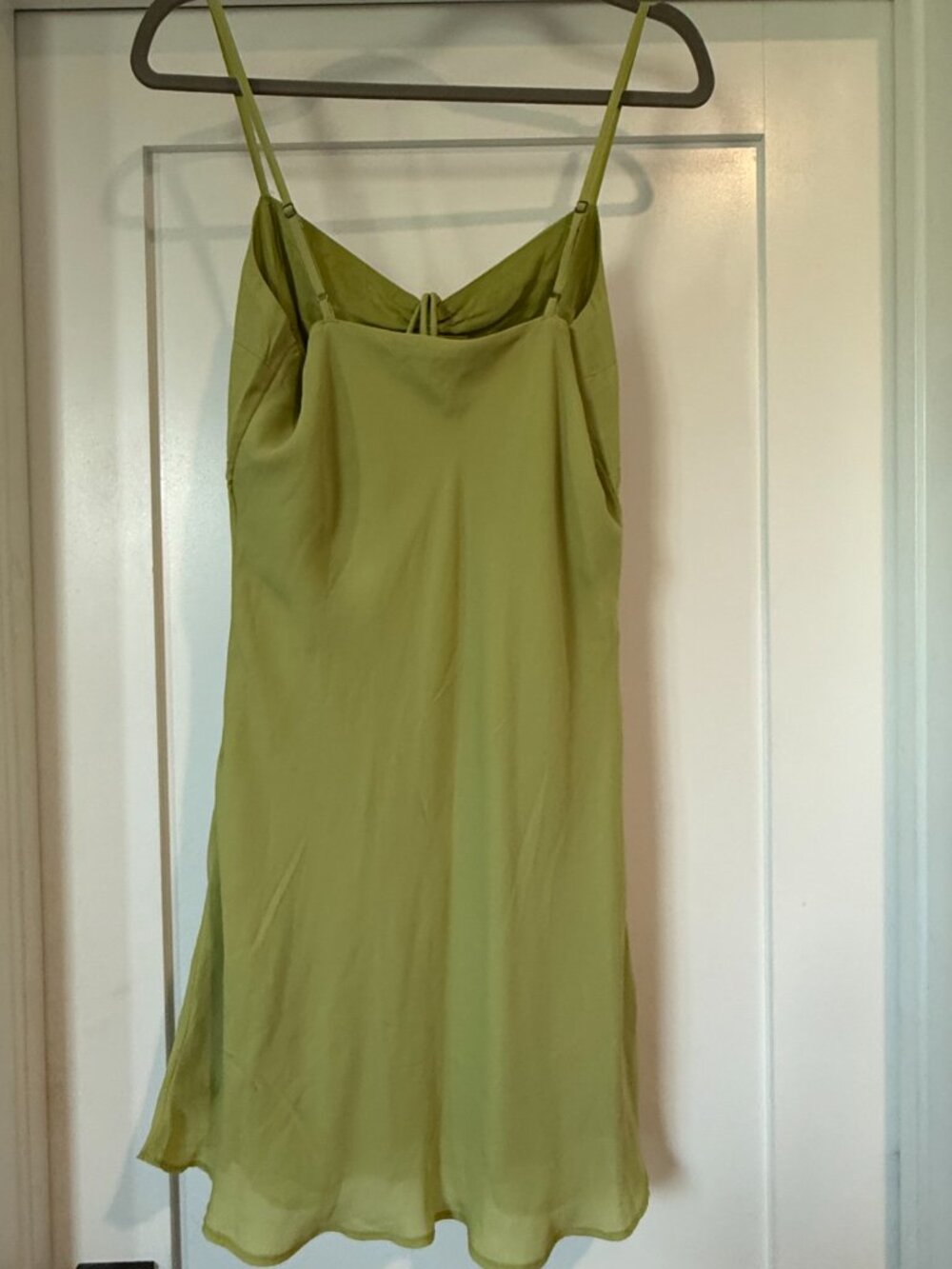 Abercrombie Cinch Front Slip Mini Dress - Picture 5 of 6